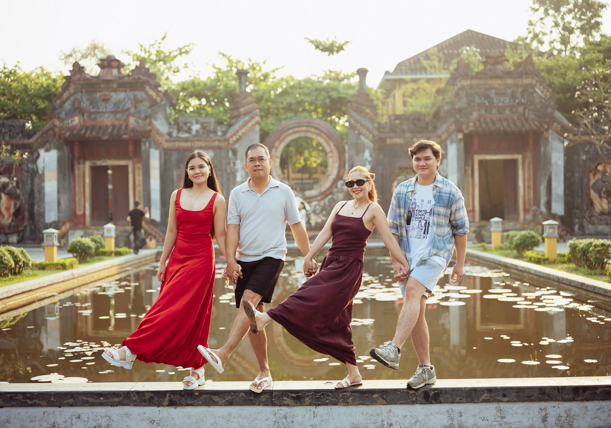 Buổi sáng dịu dàng ở Hội An – Bộ ảnh gia đình tự nhiên