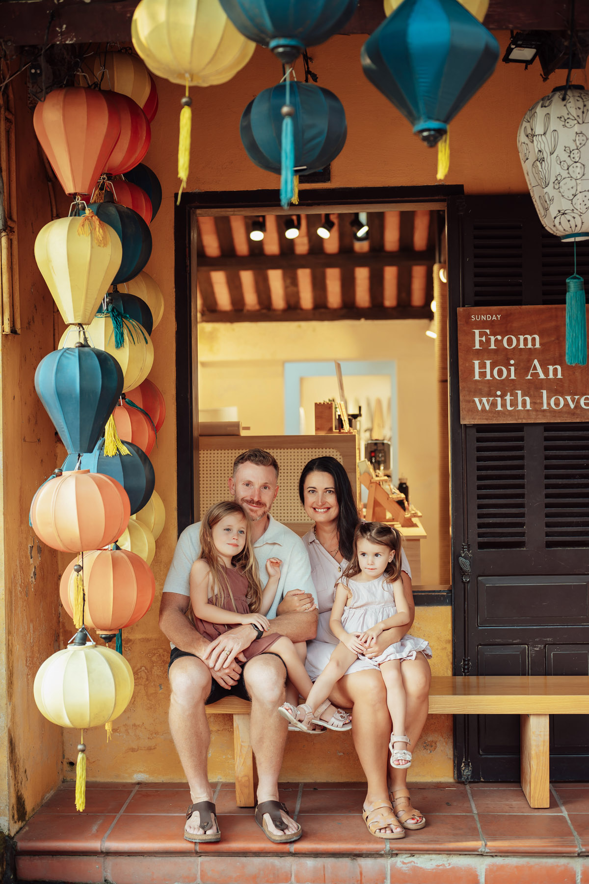 A little family photoshoot in Hoi An