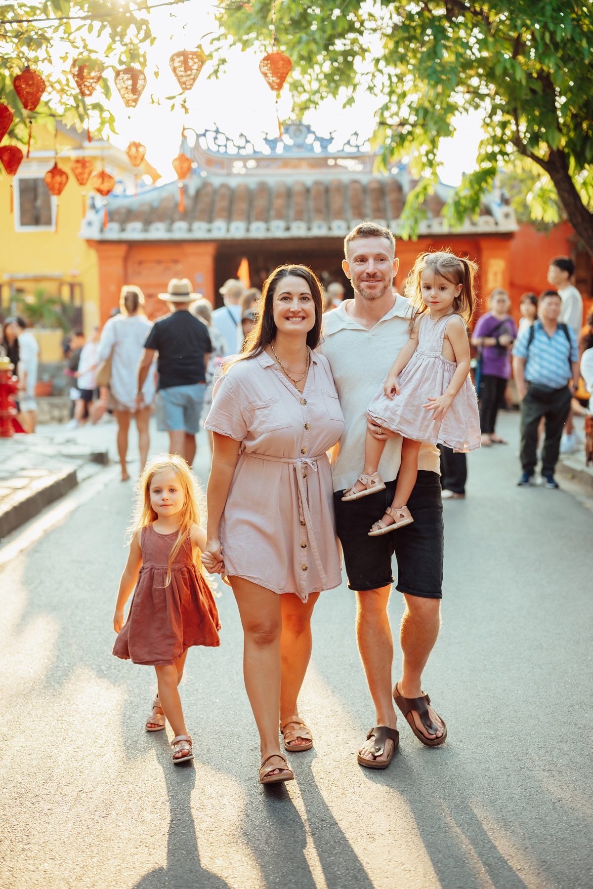 A little family photoshoot in Hoi An