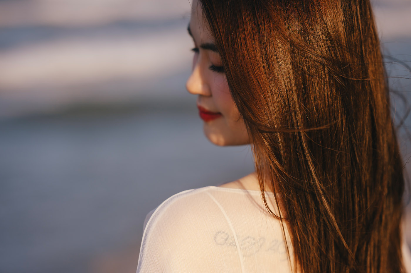 Biển Mỹ Khê _ Mẹ & công chúa nhỏ !