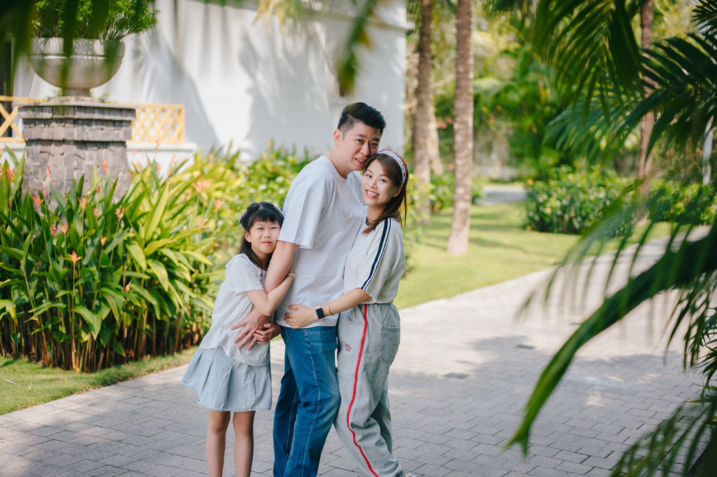 Buổi Chụp Ảnh Gia Đình Ấm Áp Tại Resort Marriott
