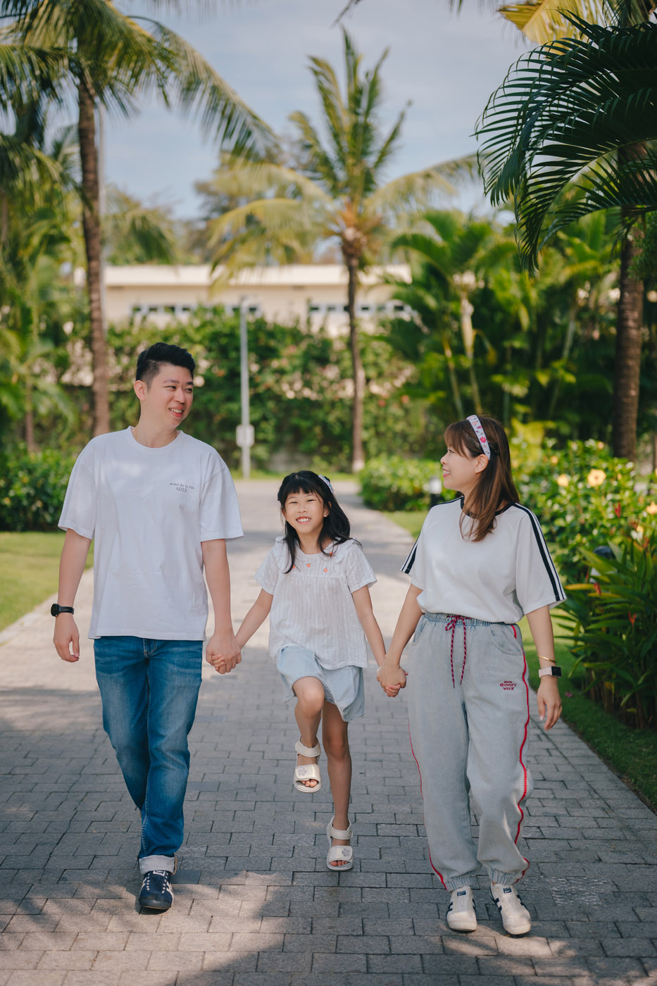 Buổi Chụp Ảnh Gia Đình Ấm Áp Tại Resort Marriott
