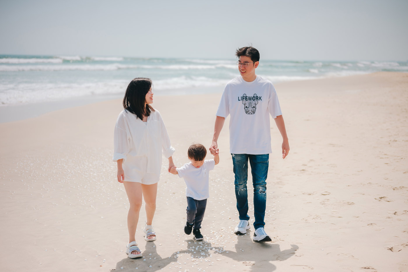 Buổi Chụp Ảnh Gia Đình Ấm Áp Tại Resort Marriott