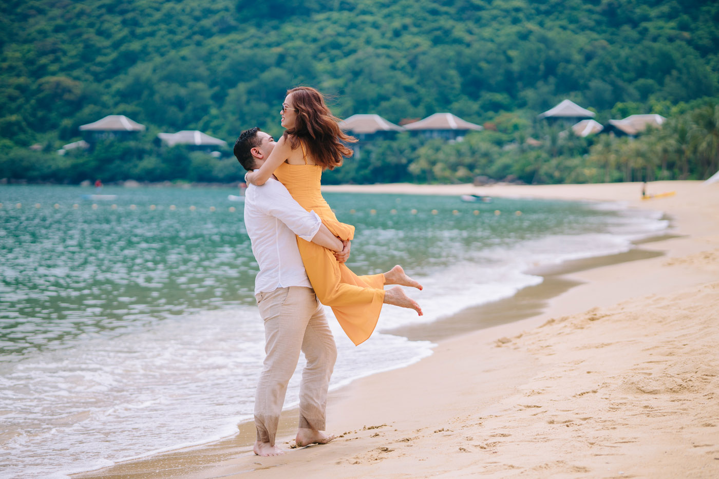 Chụp ảnh cặp đôi tại InterContinental Đà Nẵng