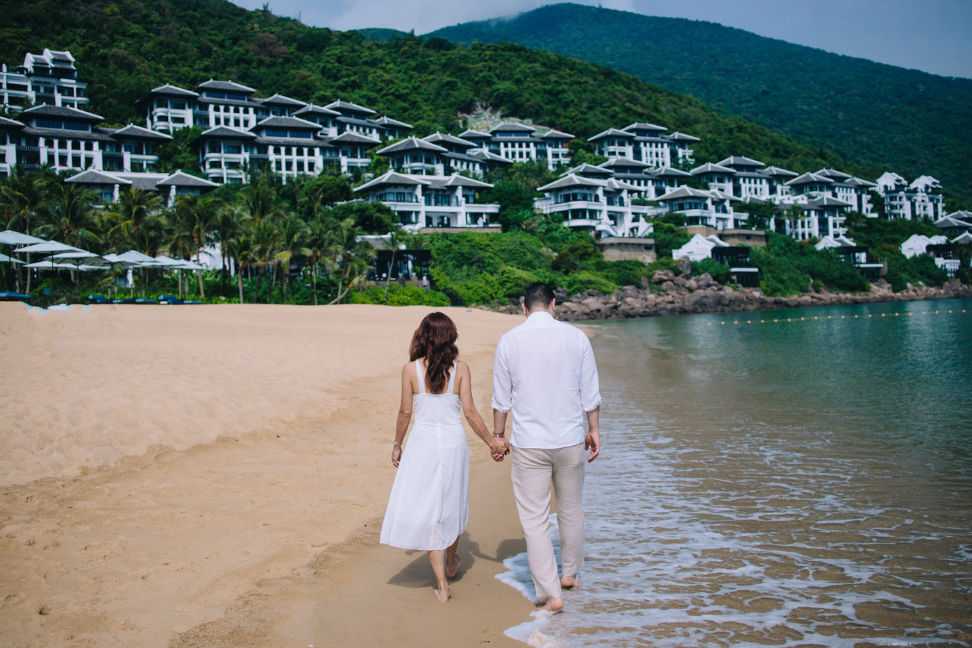 Chụp ảnh cặp đôi tại InterContinental Đà Nẵng