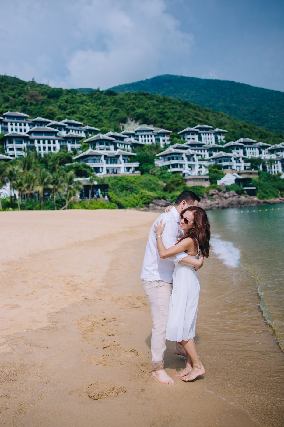 Chụp ảnh cặp đôi tại InterContinental Đà Nẵng
