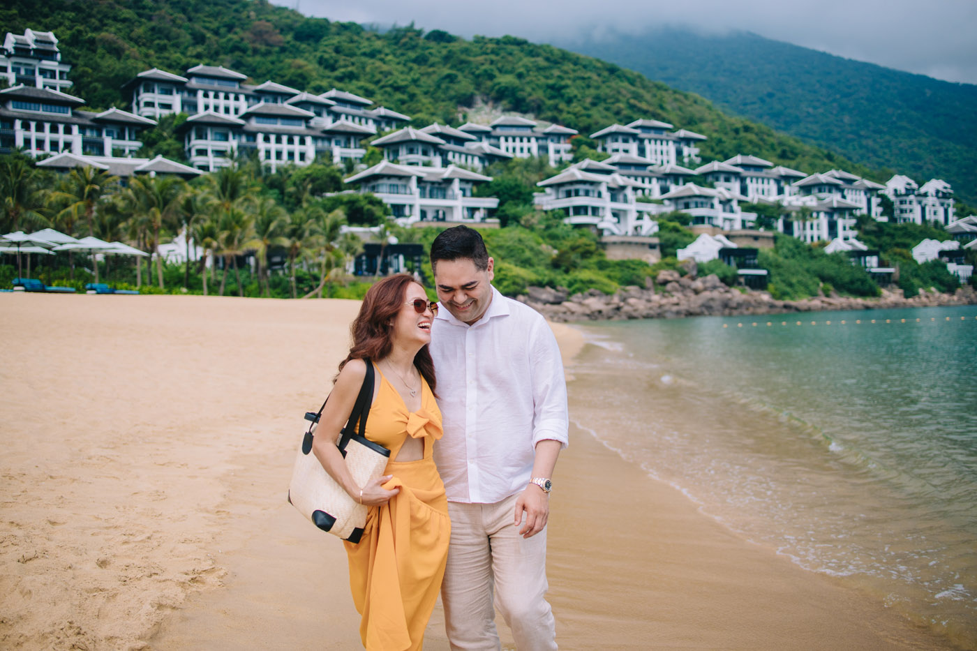 Chụp ảnh cặp đôi tại InterContinental Đà Nẵng