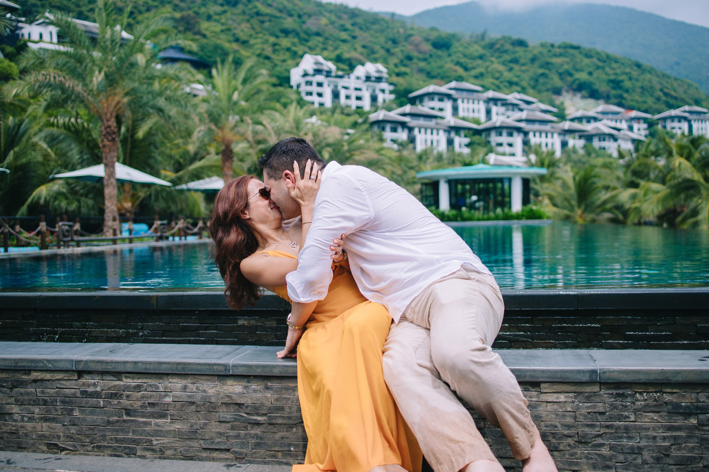 Chụp ảnh cặp đôi tại InterContinental Đà Nẵng