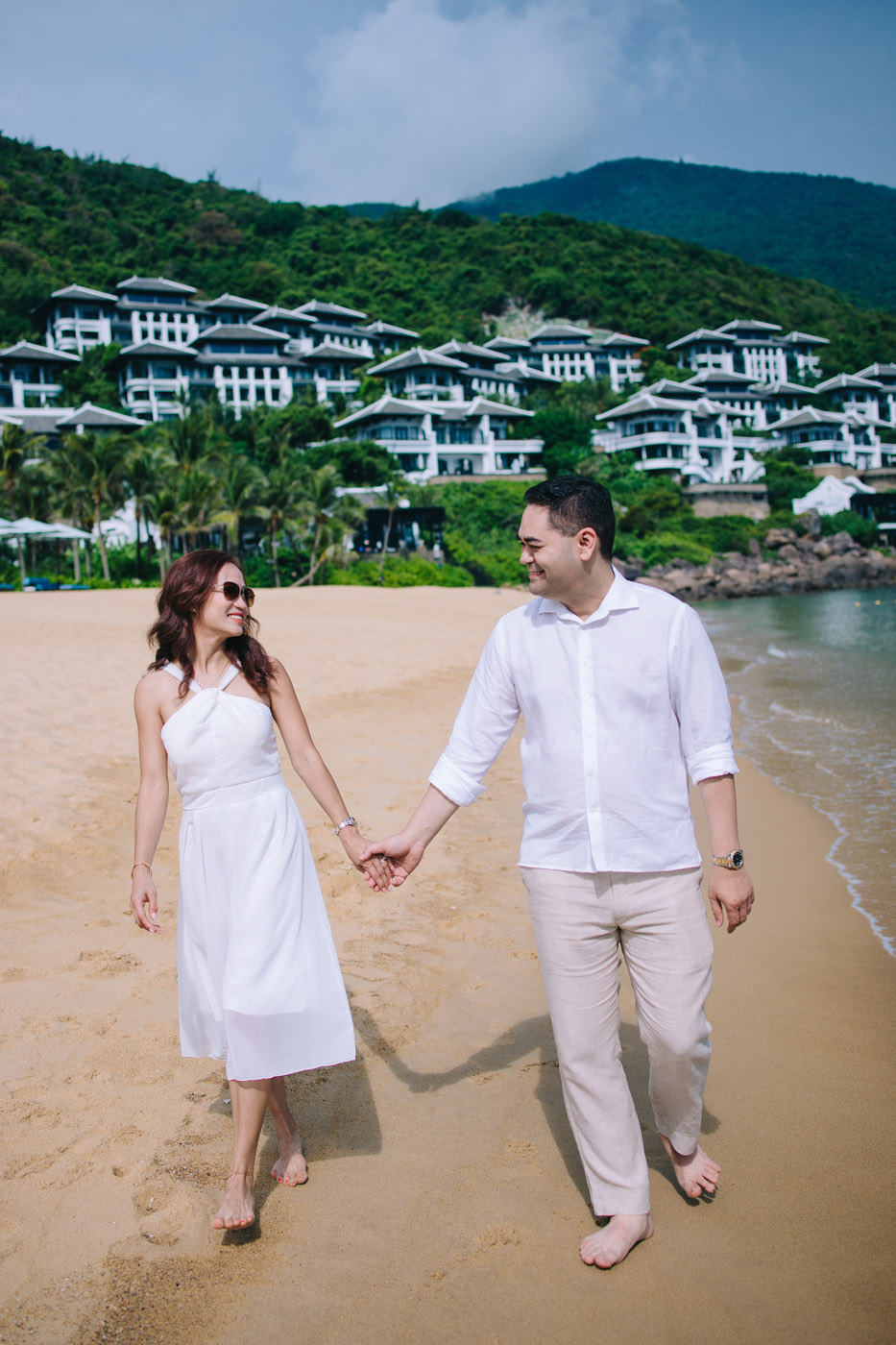 Chụp ảnh cặp đôi tại InterContinental Đà Nẵng