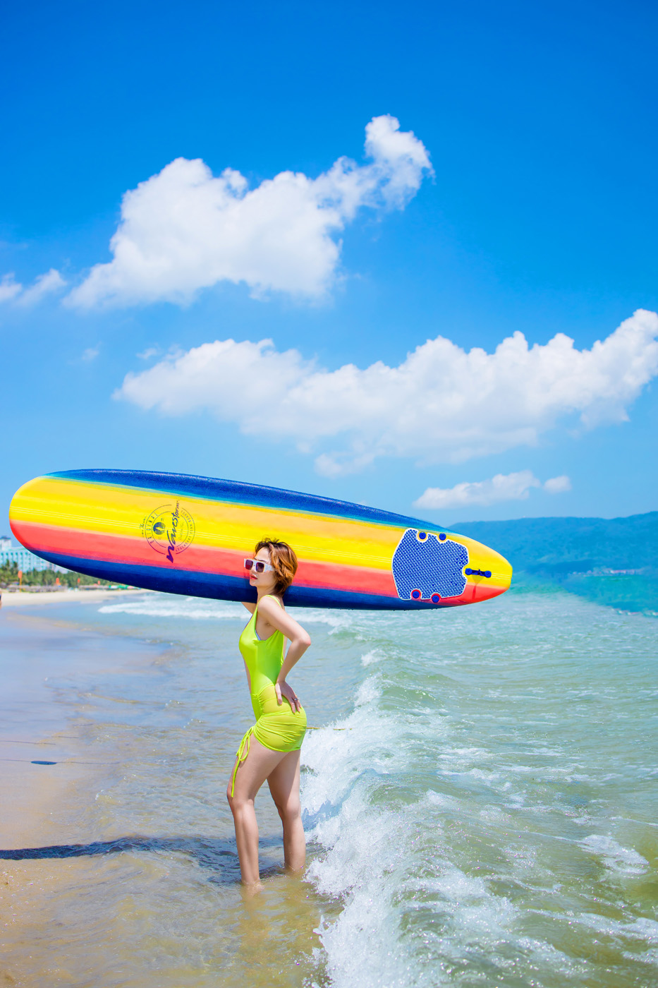 Mỹ An Beach – một trong những bãi biển đẹp của Đà Nẵng. 🌊