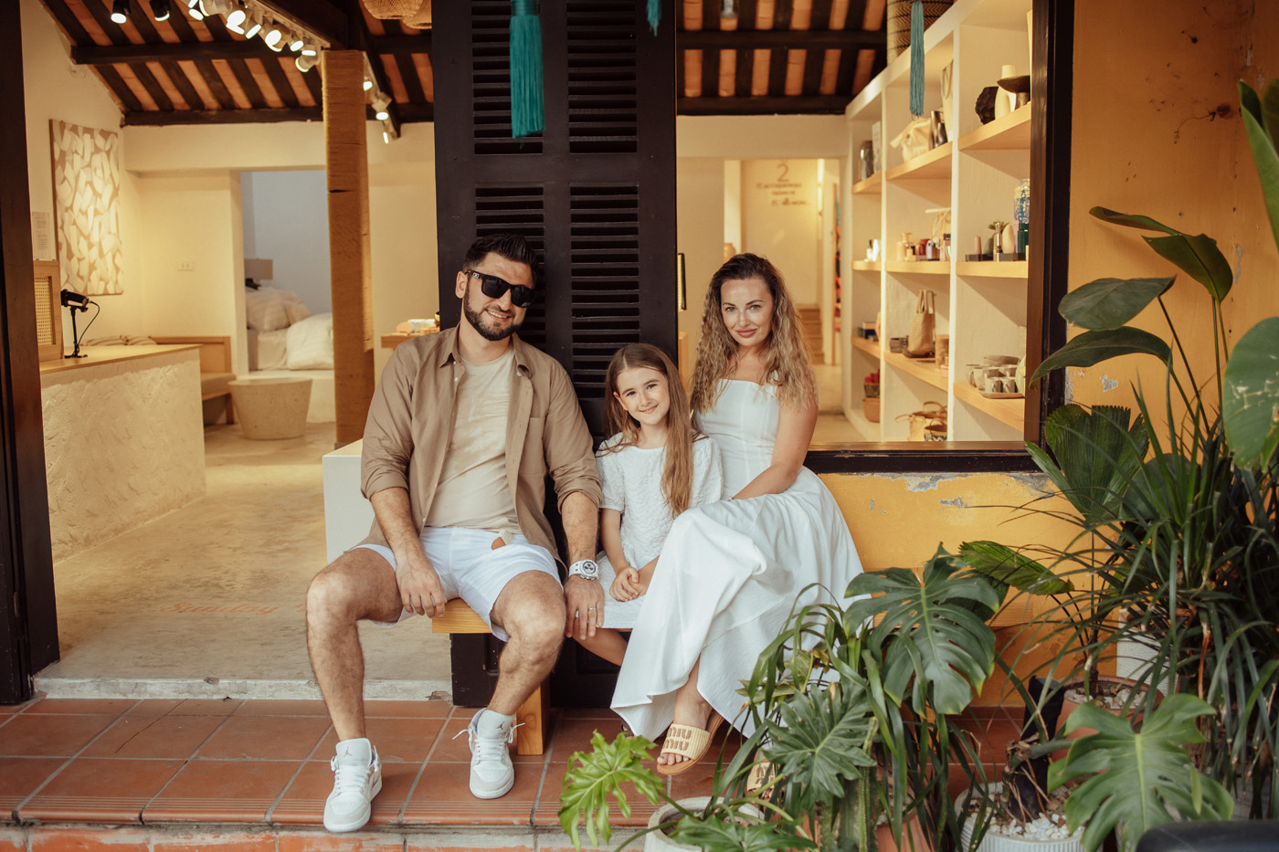 A little family afternoon in Hoi An. 🤍