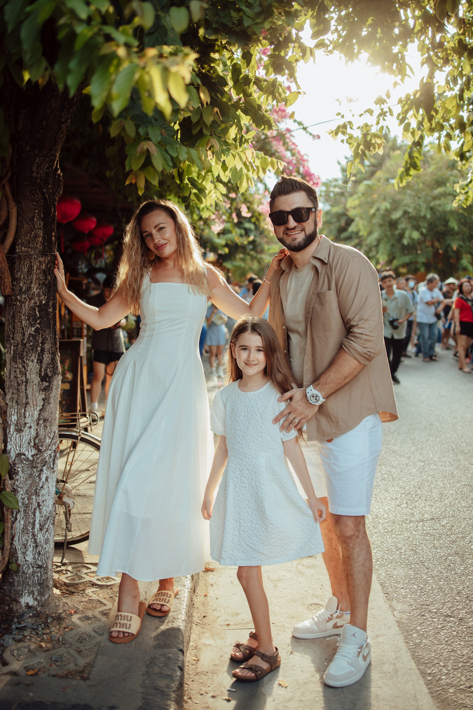 A little family afternoon in Hoi An. 🤍