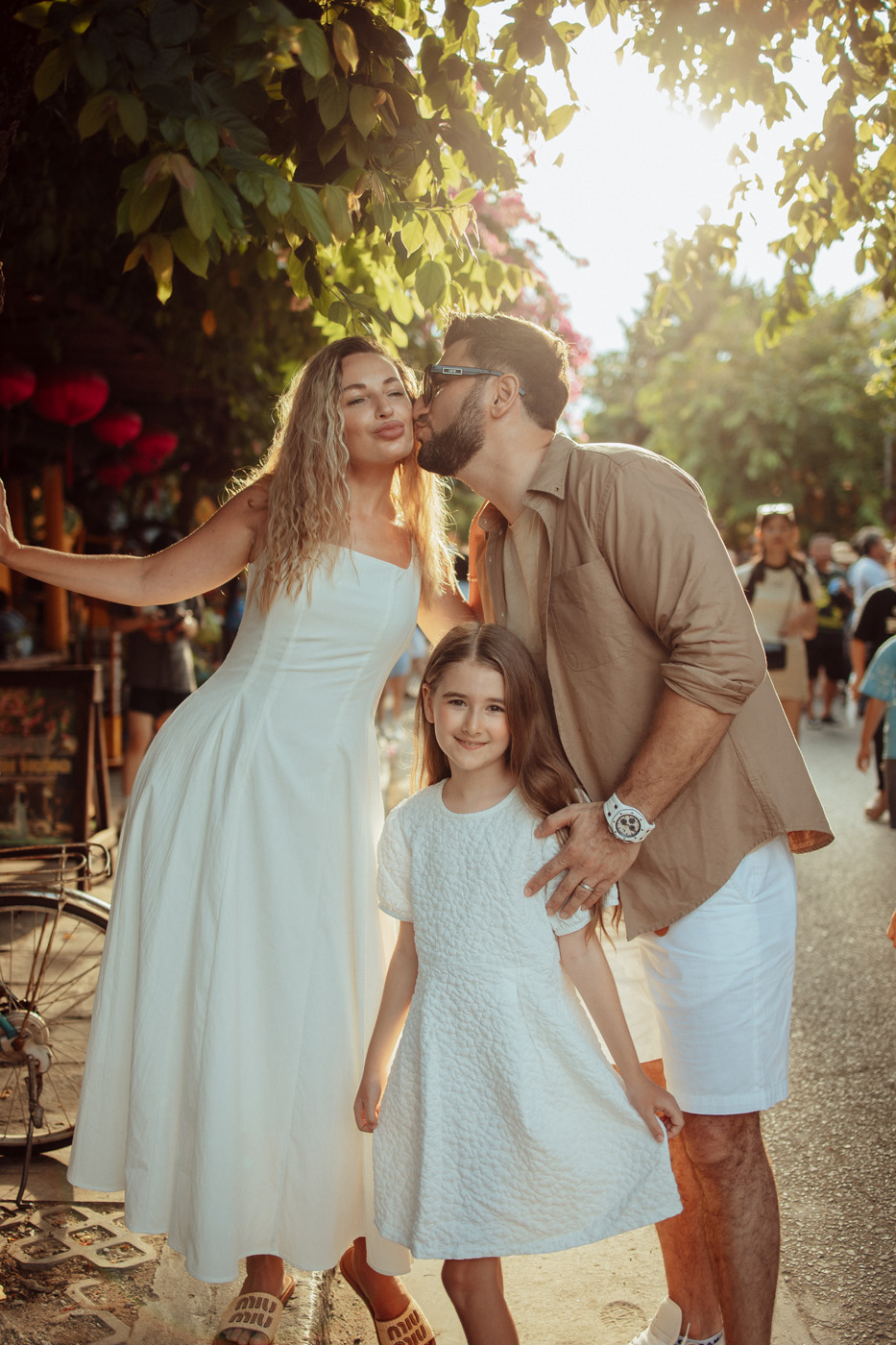 A little family afternoon in Hoi An. 🤍